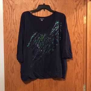 Sequin Lane Bryant top